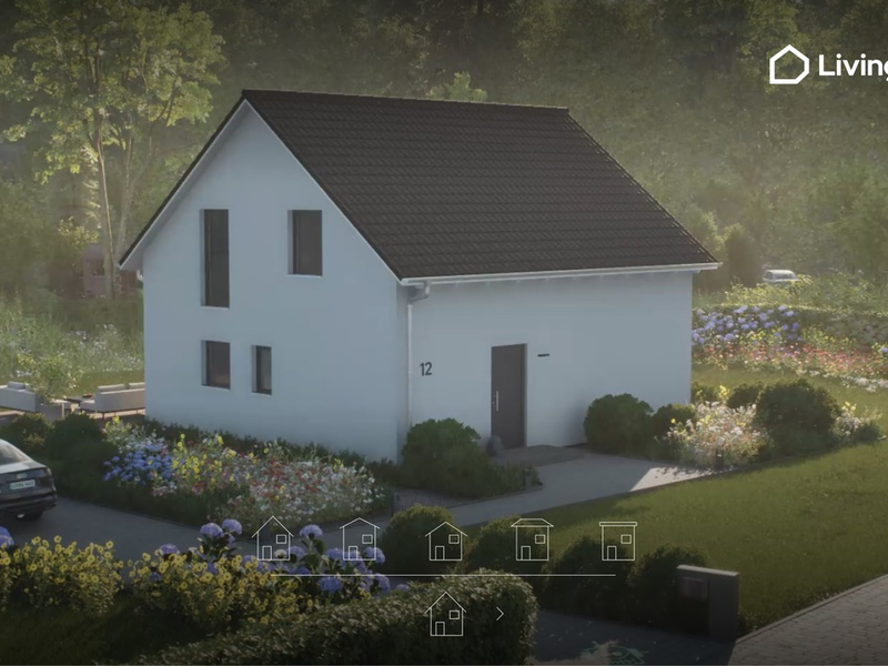Bau dir kein Haus. Bau dir dein Leben. / Wie der neue Hauskonfigurator von Living Haus Bauentscheidungen digital begleitet und leichter macht. - Foto: presseportal.de