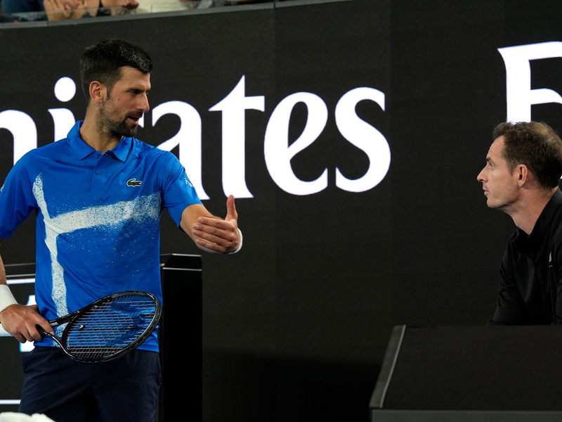 Novak Djokovic und Andy Murray werden nicht mehr zusammenarbeiten. - Foto: Asanka Brendon Ratnayake/AP/dpa
