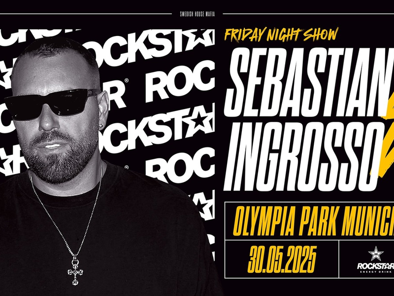 Rockstar Energy präsentiert Sebastian Ingrosso als Headliner der Friday Night Show beim UEFA Champions Festival 2025 - Foto: presseportal.de