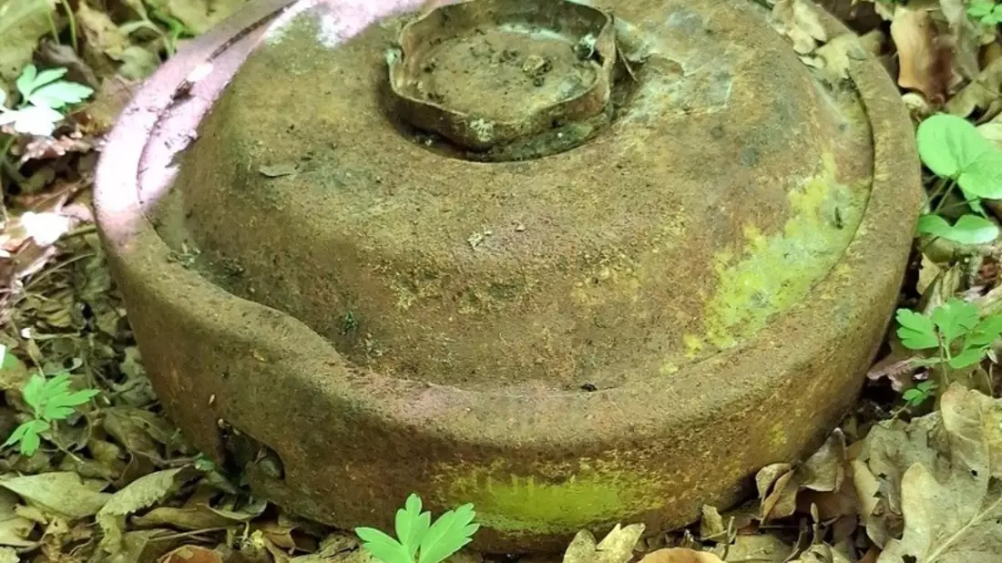 LPI-J: Mine bei Aufräumarbeiten gefunden - Bild: presseportal.de