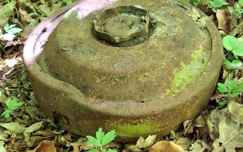 LPI-J: Mine bei Aufräumarbeiten gefunden - Foto: presseportal.de