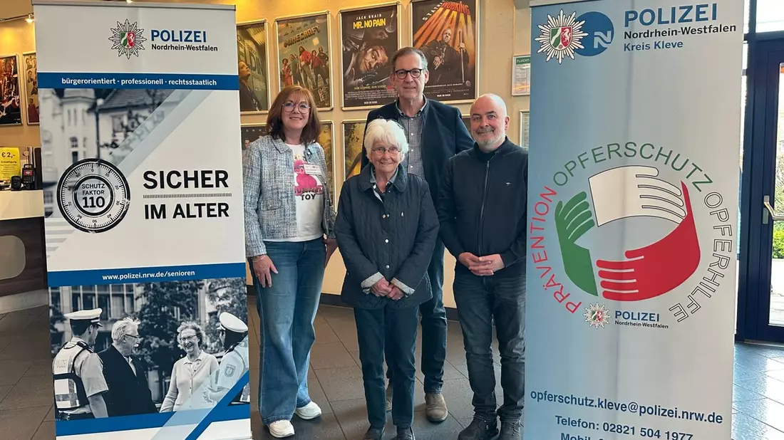 POL-KLE: Vertrauen ist gut, Prävention ist besser: Matinee-Film am 18. Mai thematisiert Telefonbetrug, Polizei informiert im Kino - Bild: presseportal.de