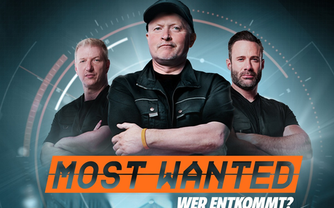 Max Schradin Joey Kelly Otto Bulletproof Most Wanted - Wer entkommt? - Foto: Joyn/Christoph Köstlin, presseportal.de