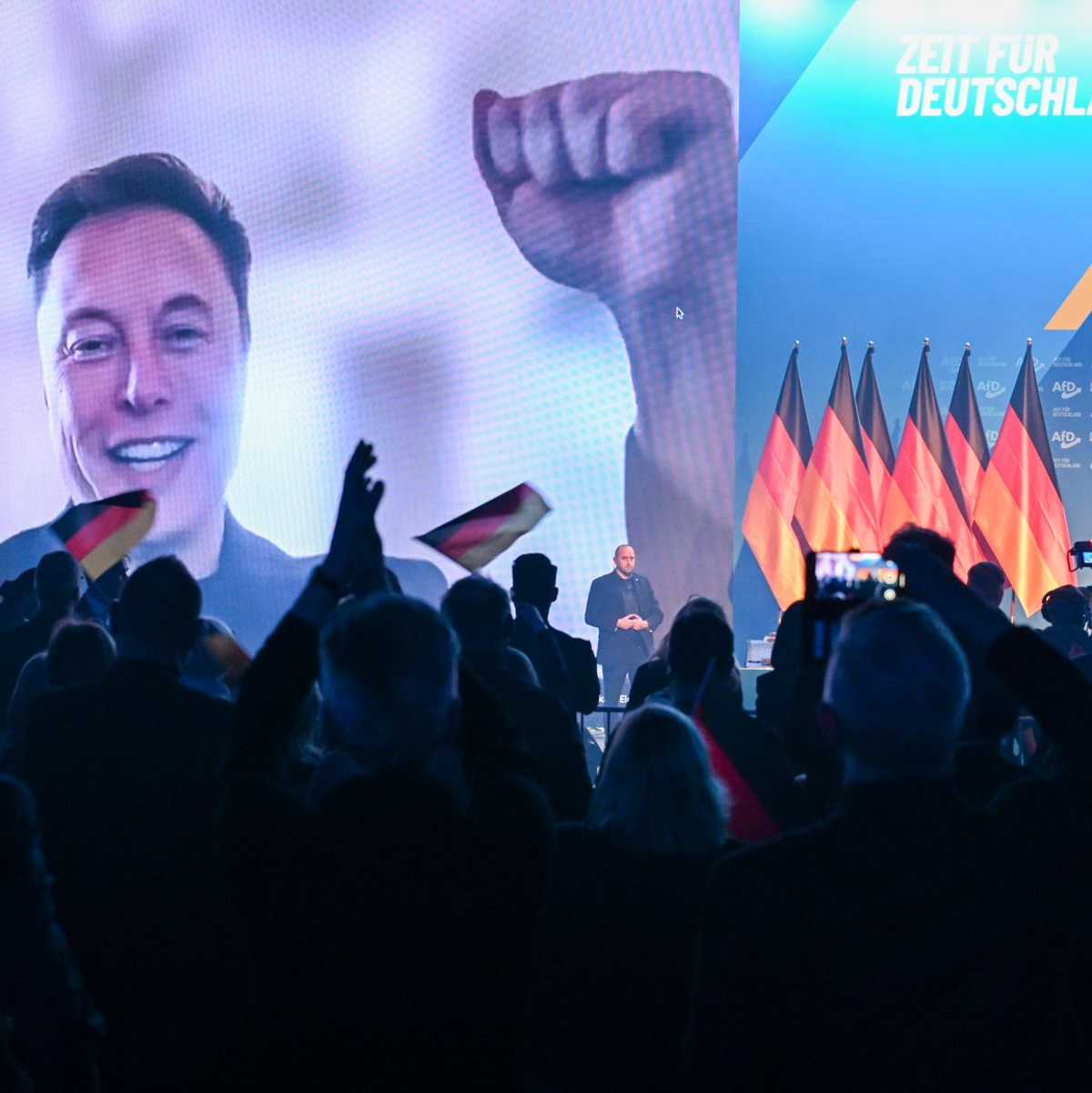 Musk unterstützte im Wahlkampf die deutsche AfD. (Archivbild) - Foto: Hendrik Schmidt/dpa