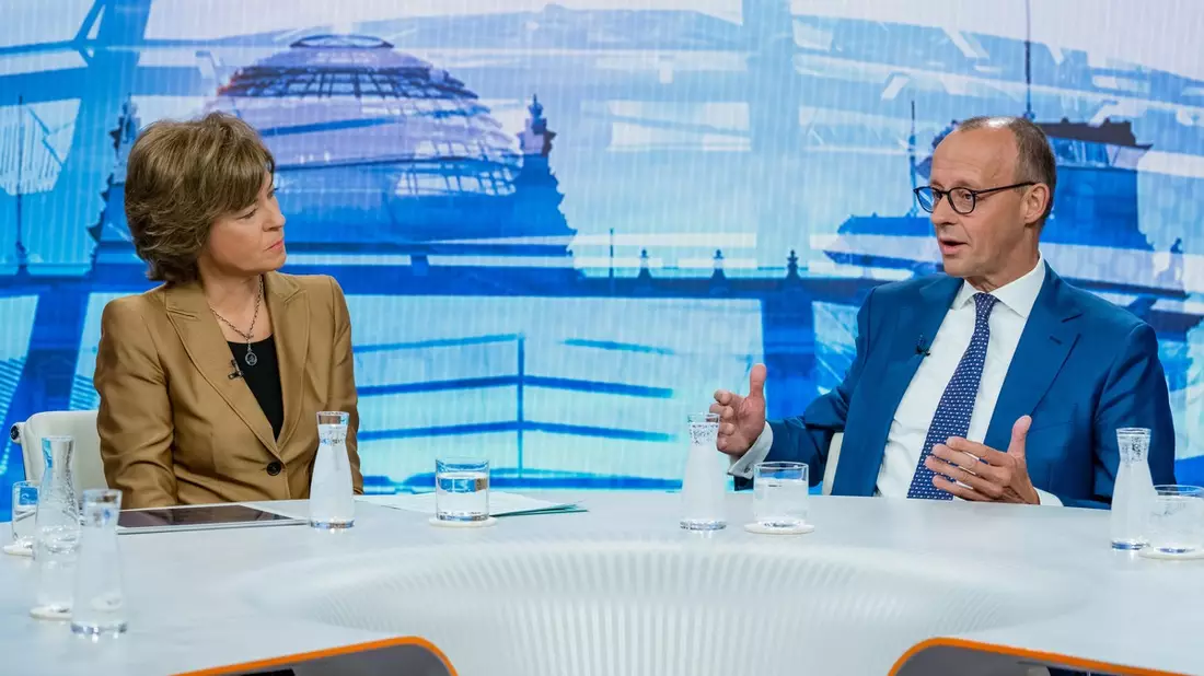 maybrit illner im ZDF: Was können Sie schaffen, Herr Merz? - Bild: presseportal.de