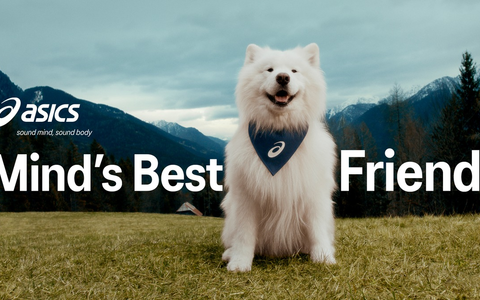 Vier Pfoten, eine Mission: ASICS motiviert mit Hund als Markenbotschafter zu mehr Bewegung - Foto: presseportal.de