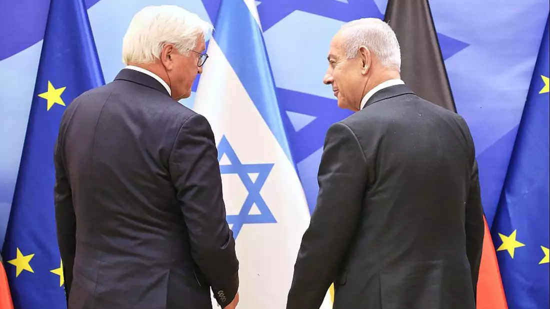 Frank-Walter Steinmeier und Benjamin Netanjahu am 13.05.2025 - Bild: über dts Nachrichtenagentur