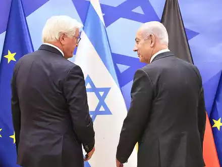 Frank-Walter Steinmeier und Benjamin Netanjahu am 13.05.2025 - Foto: über dts Nachrichtenagentur