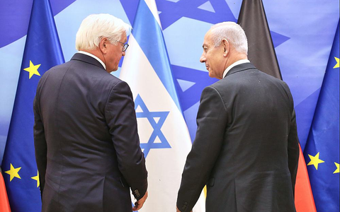 Frank-Walter Steinmeier und Benjamin Netanjahu am 13.05.2025 - Foto: über dts Nachrichtenagentur