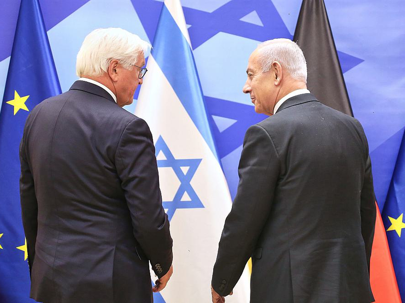 Frank-Walter Steinmeier und Benjamin Netanjahu am 13.05.2025 - Foto: über dts Nachrichtenagentur