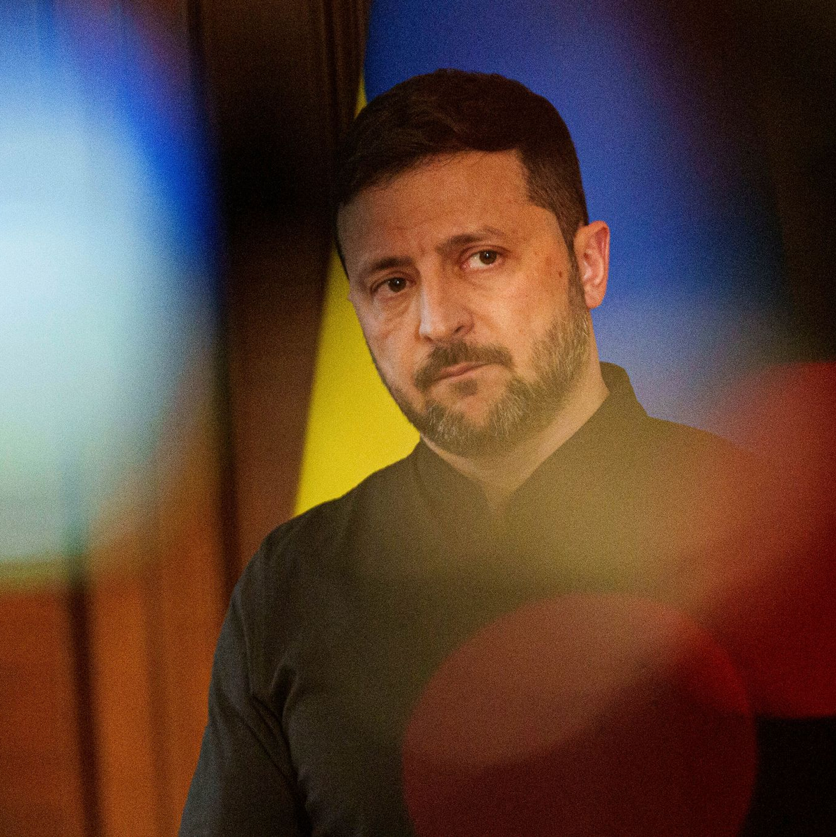 Selenskyj will in Istanbul auf Putin warten. (Archivbild) - Foto: Evgeniy Maloletka/AP/dpa