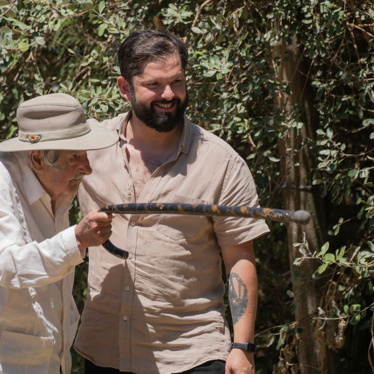 Zahlreiche linke Präsidenten der Region wie Chiles Staatschef Boric kondolierten. - Foto: Matilde Campodonico/AP/dpa