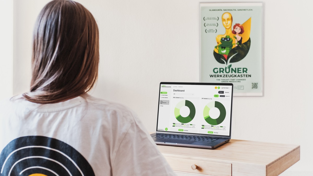 Grüner Werkzeugkasten | Green Toolkit offiziell für Filmförderung zugelassen - erster ISO-zertifizierter CO2-Rechner für audiovisuelle Produktionen in Deutschland / Förderfähig ab sofort nutzbar - Foto: presseportal.de