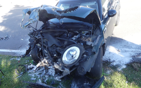 POL-GM: Zwei Leichtverletzte bei Überholmanöver - Foto: presseportal.de