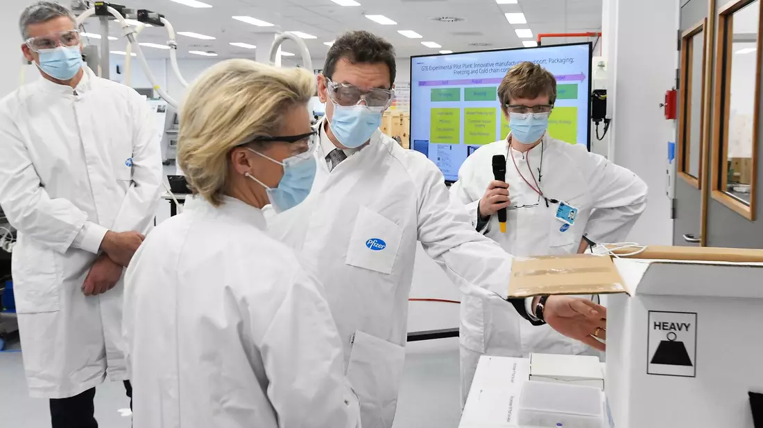 Von der Leyen mit Schlappe vor Gericht (Archivbild). - Bild: John Thys/Pool AFP/AP/dpa