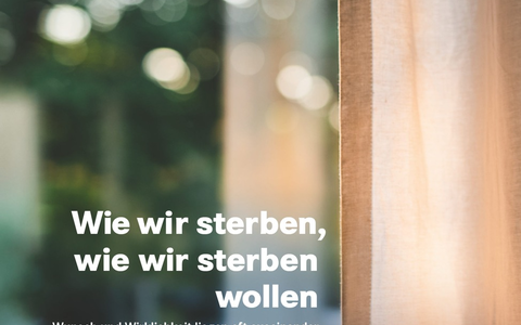 Der eigene Tod: Wichtige Fragen zum Sterben - Foto: presseportal.de