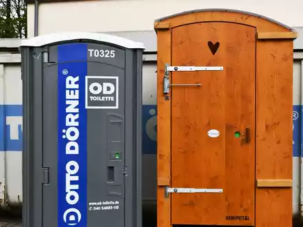 Kleines Geschäft, große Wirkung: Die grüne Toilette für Hamburg - Foto: presseportal.de