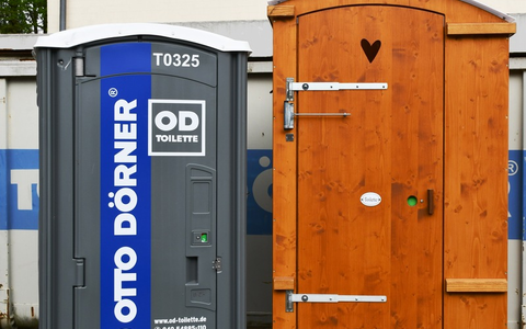 Kleines Geschäft, große Wirkung: Die grüne Toilette für Hamburg - Foto: presseportal.de