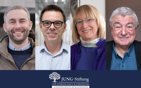 Medizinpreis-Verleihung: Jung-Stiftung zeichnet wegweisende Forschungsansätze für neue Krebstherapien, neurodegenerative Erkrankungen und Infektionen aus - Foto: presseportal.de Medizinpreis-Verleihung: Jung-Stiftung zeichnet wegweisende Forschungsansätze für neue Krebstherapien, neurodegenerative Erkrankungen und Infektionen aus - Foto: presseportal.de