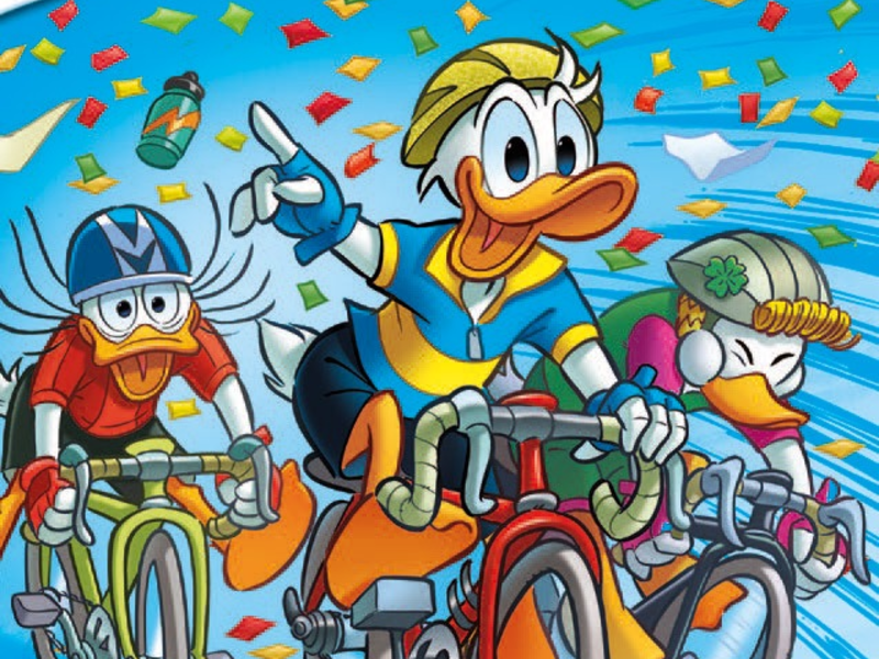 Adrenalin-Kick auf zwei Rädern - großes Radrennen in Entenhausen! - Foto: presseportal.de