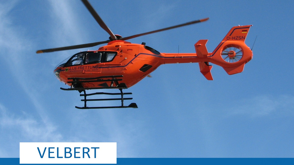 POL-ME: Fünf Jahre altes Mädchen bei Verkehrsunfall lebensgefährlich verletzt - 2505065 - Foto: presseportal.de