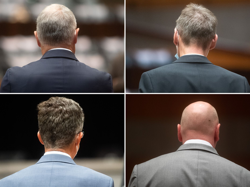 Im Prozess zur VW-Dieselaffäre wurden vier Haftstrafen ausgesprochen, nur in zwei Fällen gab es Bewährung. - Foto: Julian Stratenschulte/dpa Pool/dpa