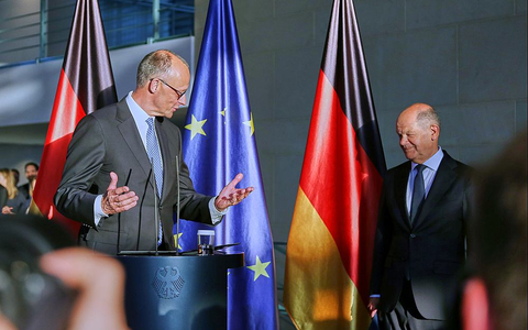 Friedrich Merz und Olaf Scholz (Archiv) - Foto: über dts Nachrichtenagentur