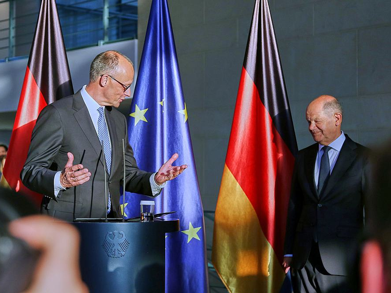 Friedrich Merz und Olaf Scholz (Archiv) - Foto: über dts Nachrichtenagentur