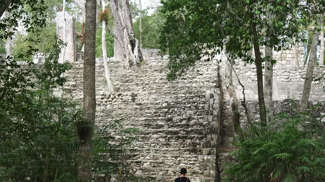MrBeast hat sein Video auch an der archäologischen Stätte Calakmul gedreht. (Archivbild) - Bild: Andrea Sosa/dpa