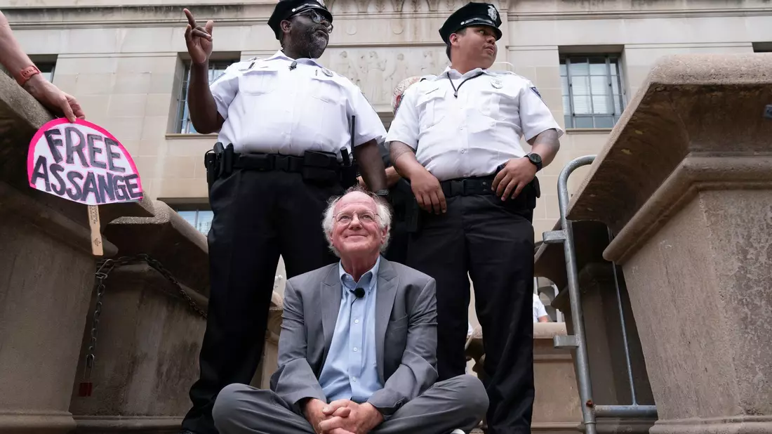  Ben & Jerry's-Gründer protestiert gegen Gazakrieg. (Archivbild) - Bild: Jacquelyn Martin/AP/dpa