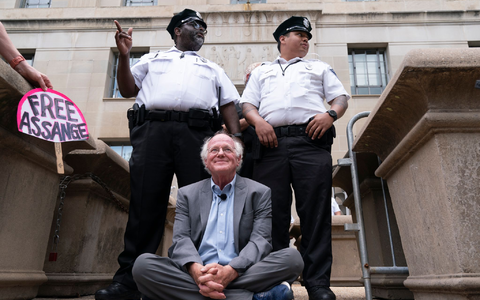  Ben & Jerry's-Gründer protestiert gegen Gazakrieg. (Archivbild) - Foto: Jacquelyn Martin/AP/dpa