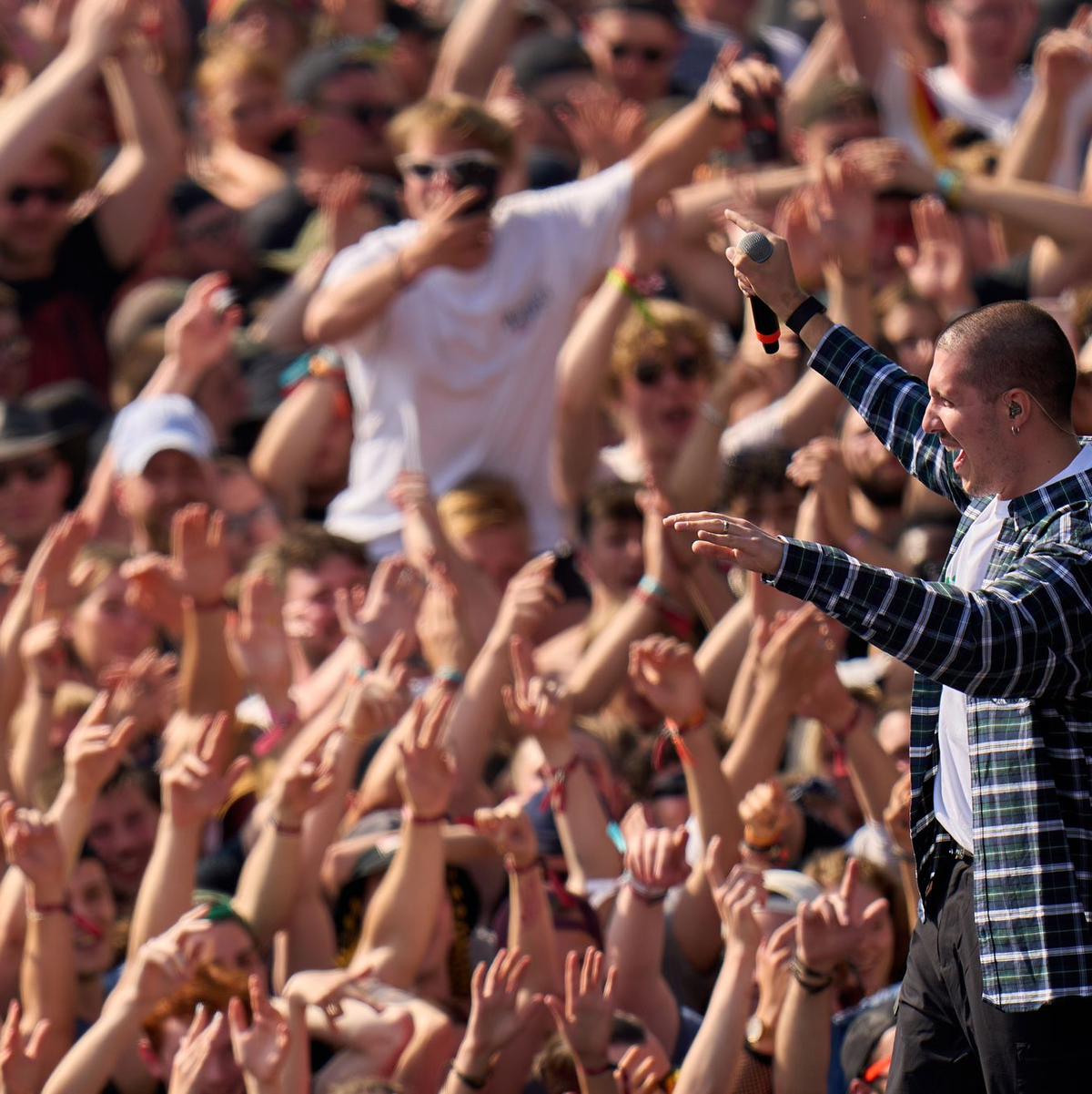 Rapper RIN fehlt bei Konzerten die Intimität. (Archivbild) - Foto: Thomas Frey/dpa
