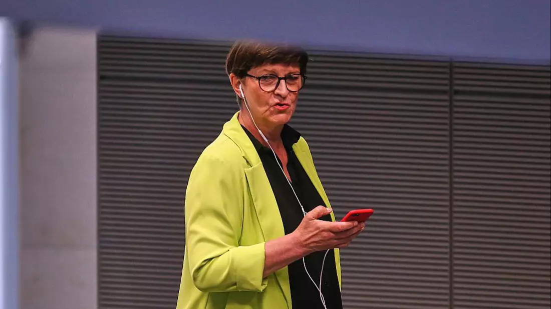 Saskia Esken am 15.05.2025 - Bild: über dts Nachrichtenagentur