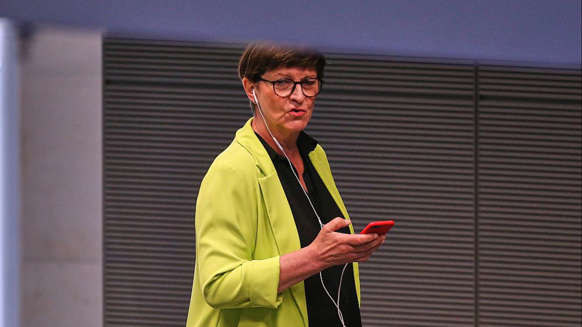 Saskia Esken am 15.05.2025 - Foto: über dts Nachrichtenagentur