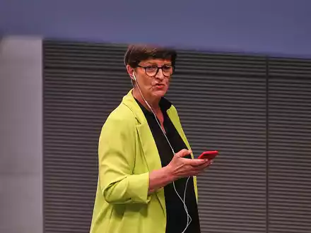 Saskia Esken am 15.05.2025 - Foto: über dts Nachrichtenagentur