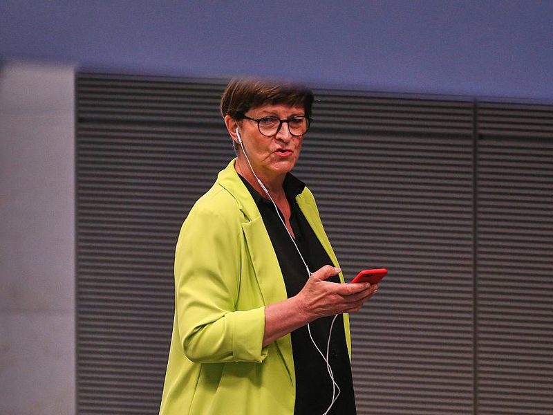 Saskia Esken am 15.05.2025 - Foto: über dts Nachrichtenagentur