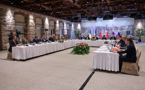 Eine neue Verhandlungsrunde soll an diesem Montag in Istanbul starten. (Archivbild) - Foto: Handout/Türkisches Außenministerium/dpa