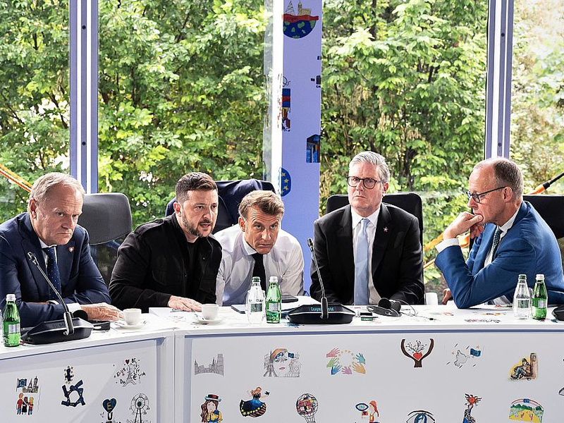 Europäische Staatslenker telefonieren mit Donald Trump am 16.05.2025 - Foto: Kugler, Steffen/BPA,  Text: über dts Nachrichtenagentur