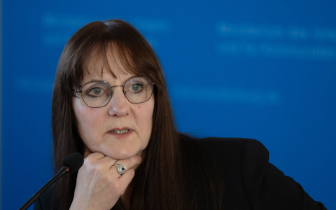 Lange geriet nach der Entlassung des Verfassungsschutzchefs unter Druck. (Archivbild)  - Foto: Soeren Stache/dpa