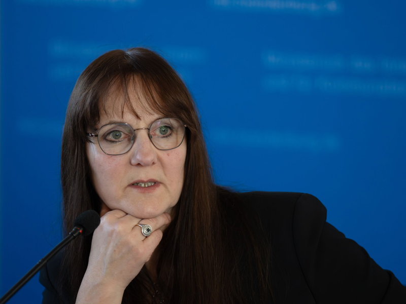 Lange geriet nach der Entlassung des Verfassungsschutzchefs unter Druck. (Archivbild)  - Foto: Soeren Stache/dpa