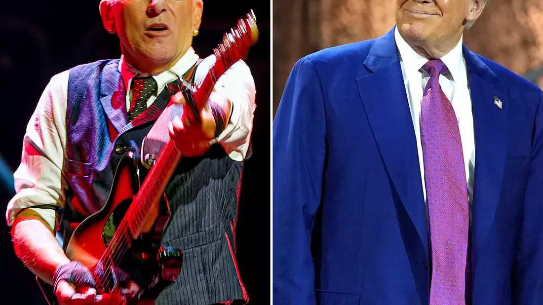 Trump attackiert Springsteen scharf.  - Bild: Andy Von Pip/Alex Brandon/ZUMA Press Wire/AP/dpa