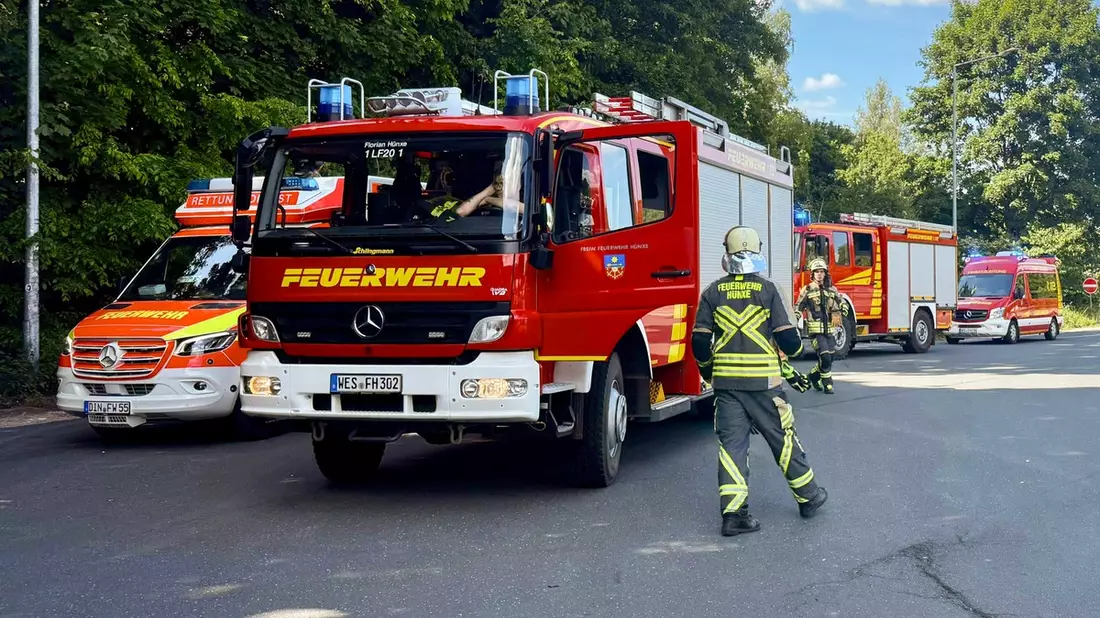 FW Hünxe: Kind in Pkw eingeschlossen - Bild: presseportal.de