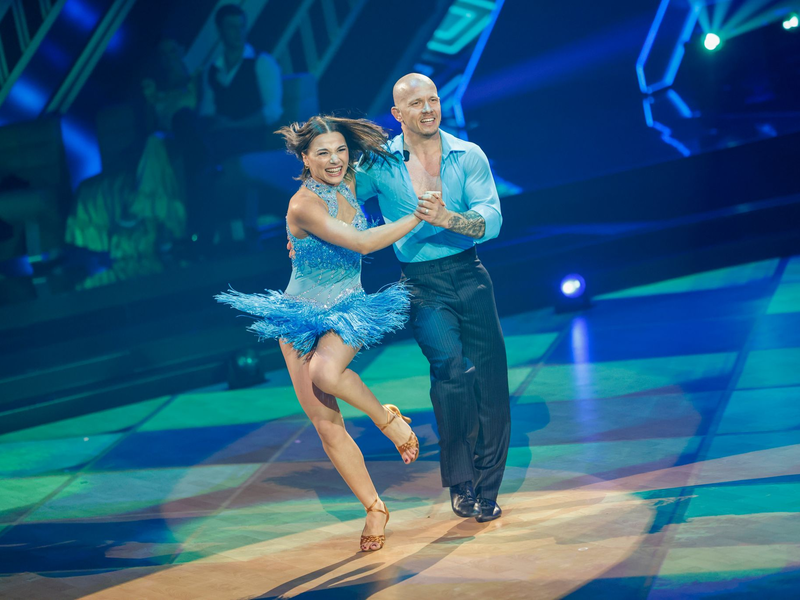 Reck-Olympiasieger Fabian Hambüchen erhielt für seine Improvisation die Bestnote. - Foto: Thomas Banneyer/dpa