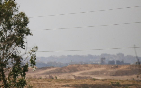 Blick von Israel in den Gazastreifen (Archiv) - Foto: über dts Nachrichtenagentur Blick von Israel in den Gazastreifen (Archiv) - Foto: über dts Nachrichtenagentur