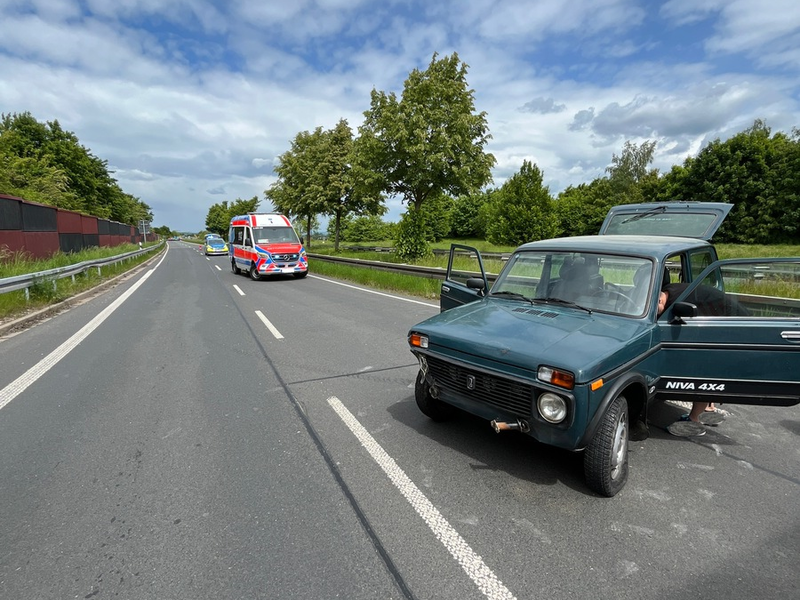 LPI-EF: Rücksichtsloser Spurwechsel - Foto: presseportal.de