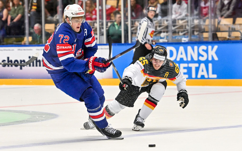 Deutschland kam nach einem 0:3 mit einer starken Reaktion im zweiten Drittel eindrucksvoll zurück. - Foto: Andrea Branca/Just Pictures/dpa