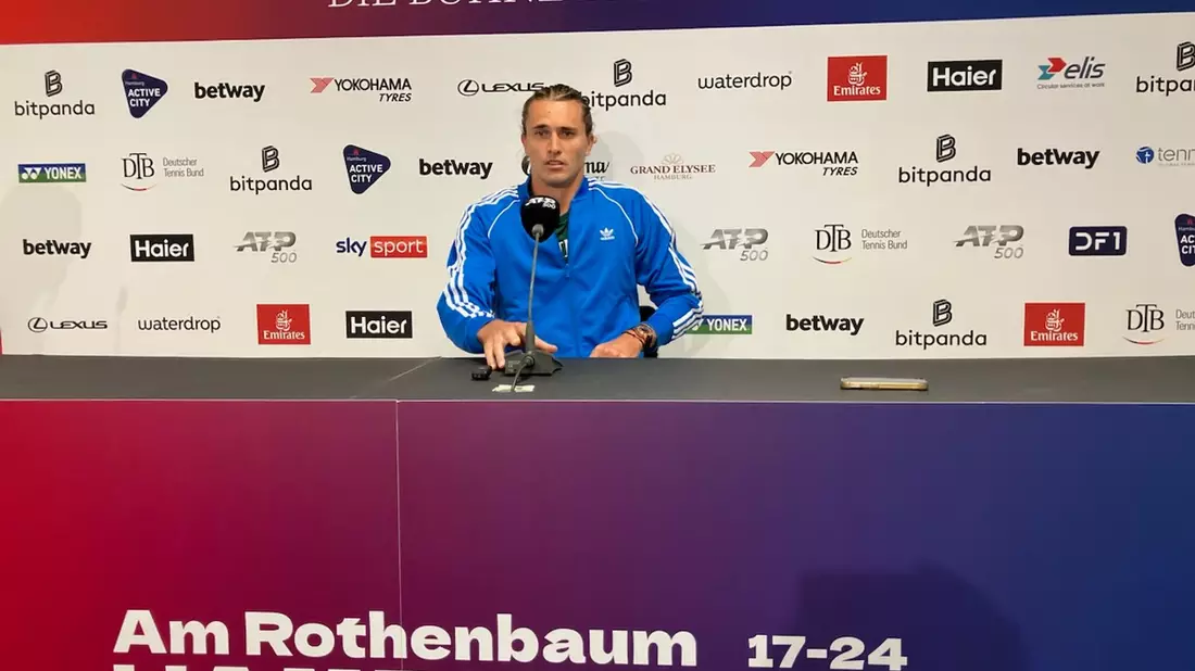 Alexander Zverev schlägt ab Montag in seiner Heimatstadt Hamburg auf. - Bild: Stefan Flomm/dpa