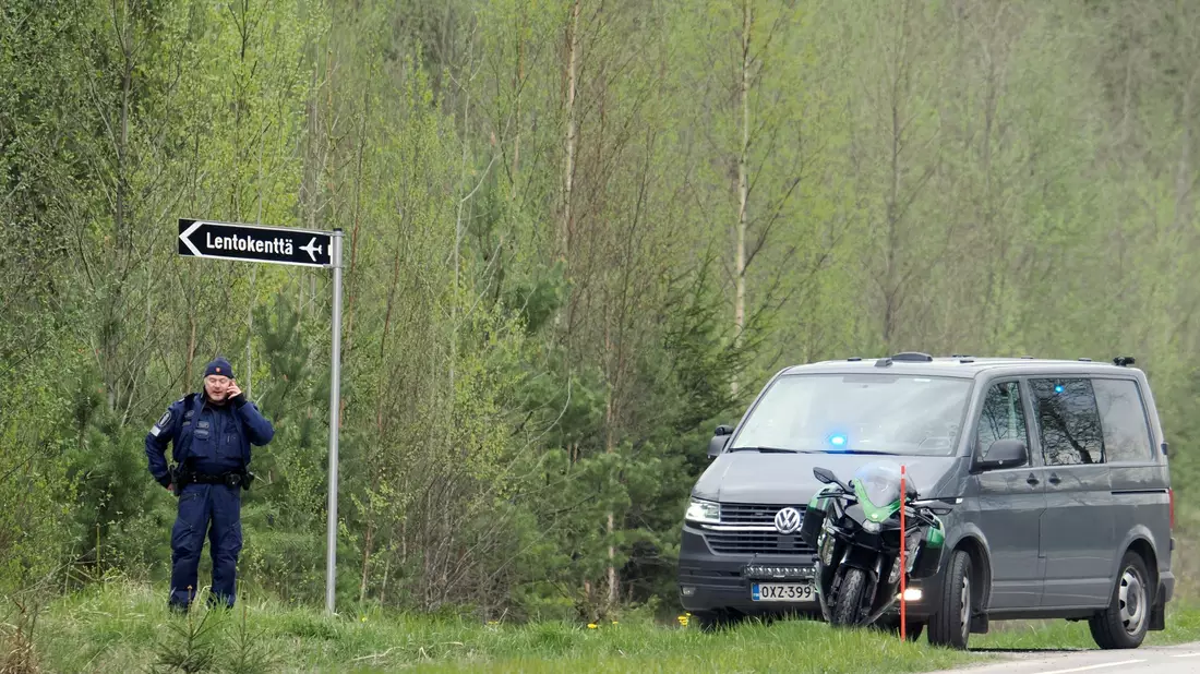 Die Unfallursache ist noch unklar. - Bild: Petri Hakosalo/LEHTIKUVA/dpa