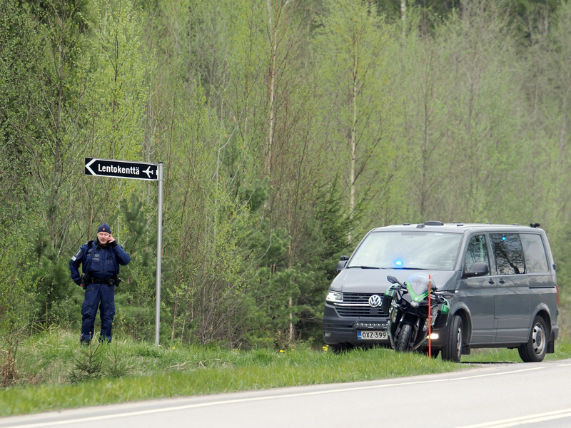 Die Unfallursache ist noch unklar. - Foto: Petri Hakosalo/LEHTIKUVA/dpa