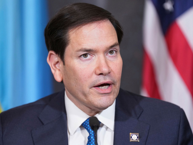 Rubio lobt den Vatikan.  - Foto: Jacquelyn Martin/AP/dpa